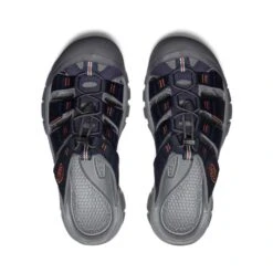 Keen Men's Newport Slide Sandal- Sky Captain/Bombay Brown- Regular (D) -Shoe Sale Shop 04893016e772434d6b6819330c389433520848df