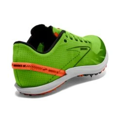 BROOKS Unisex Draft XC Spike - Green Grecko/Red Orange/White- Regular (D) -Shoe Sale Shop 100039 308 H Draft XC