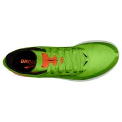 BROOKS Unisex Draft XC Spike - Green Grecko/Red Orange/White- Regular (D) -Shoe Sale Shop 100039 308 O Draft XC