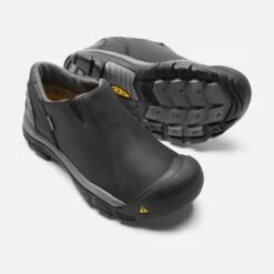 Keen Men's Brixen Low Waterproof Shoe - Black/Gargoyle - Regular (D) 10 Keen Men's Brixen Low Waterproof Shoe - Black/Gargoyle - Regular (D) -Shoe Sale Shop 1002268 PPS PDP
