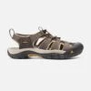 Keen Men's Newport H2 Sandal - Raven/Aluminum- Regular (D) -Shoe Sale Shop 1008399 P PDP 1