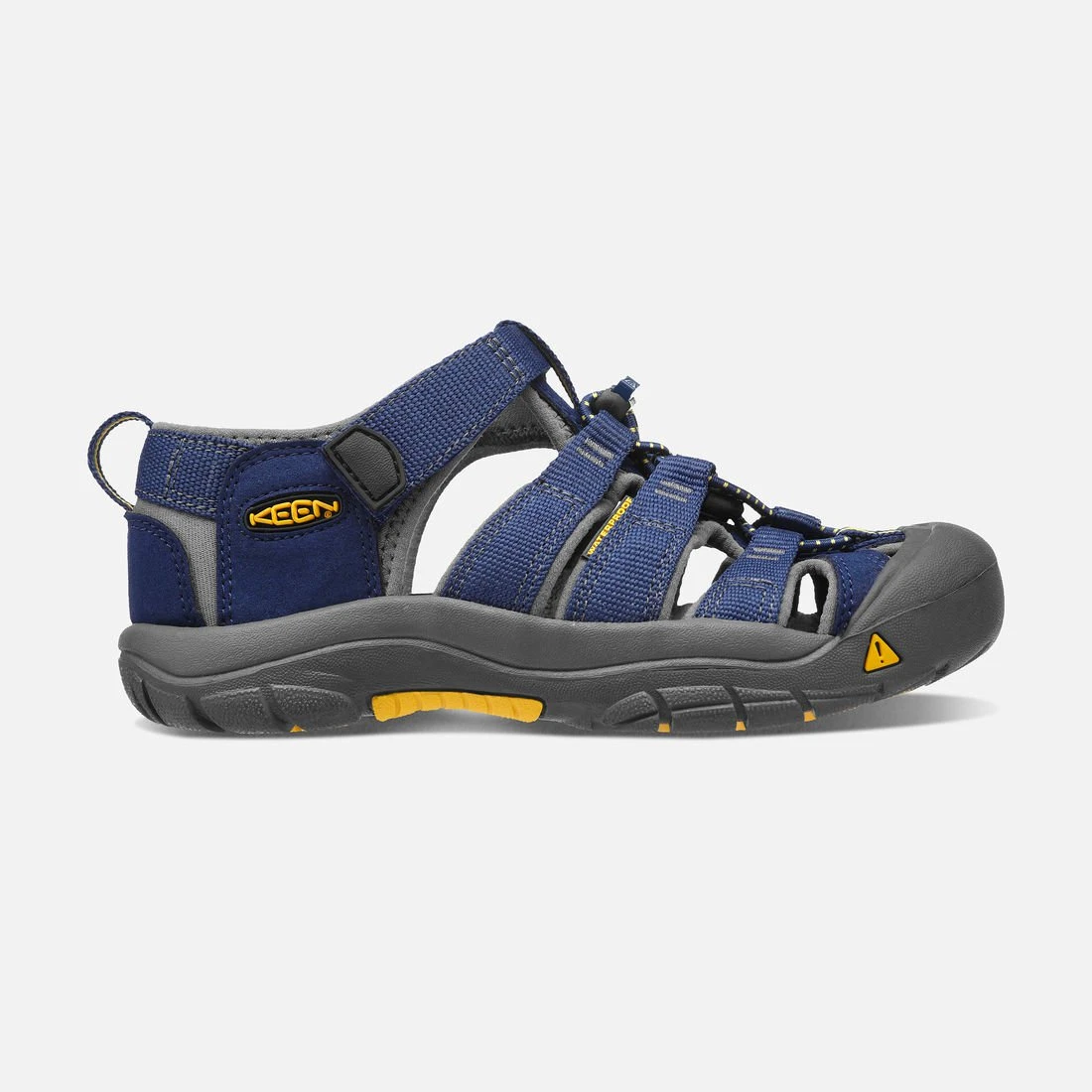 Keen Big Kids' Newport H2 Sandal - Blue Depths/Gargoyle 3 Keen Big Kids' Newport H2 Sandal - Blue Depths/Gargoyle