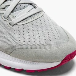 Diadora Women's Mythos Blushield Vigore 2 Running Shoe - Silver Dd/Blk/Rubine Red - Regular (B) -Shoe Sale Shop 101.179072 D0500 25 HR