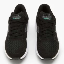 Diadora Women's Mythos Blushield Vortice 8 Running Shoe - Black/White-Regular (B) -Shoe Sale Shop 101.179077 C7406 50 HR