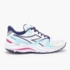 Diadora Women's Mythos Blushield Vortice 8 Running Shoe - White/Blueprint- Regular (B) 1 Diadora Women's Mythos Blushield Vortice 8 Running Shoe - White/Blueprint- Regular (B) -Shoe Sale Shop 101.179080 C4127 00 HR