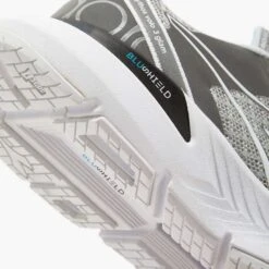 Diadora Women's Mythos BlushieldVolo 3 Glam Running Shoe - Silver DD/White - Regular (B) -Shoe Sale Shop 101.179086 C1379 25 HR