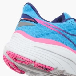 Diadora Women's Nucleo Running Shoe - Bonnie Blue/Pink Fluo - Regular (B) -Shoe Sale Shop 101.179095 D0254 25 HR
