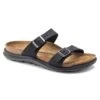 Birkenstock Women's Sierra Oiled Leather Sandal - Black - Regular/Wide -Shoe Sale Shop 1018704