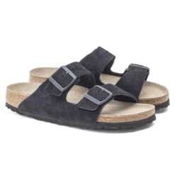 Birkenstock Arizona Suede Soft Footbed -Midnight- Medium/Narrow -Shoe Sale Shop 1020716 pair