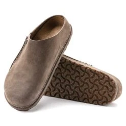 Birkenstock Women's Zermatt Suede Slipper - Gray Taupe - Medium/Narrow 13 Birkenstock Women's Zermatt Suede Slipper - Gray Taupe - Medium/Narrow -Shoe Sale Shop 1021318 sole