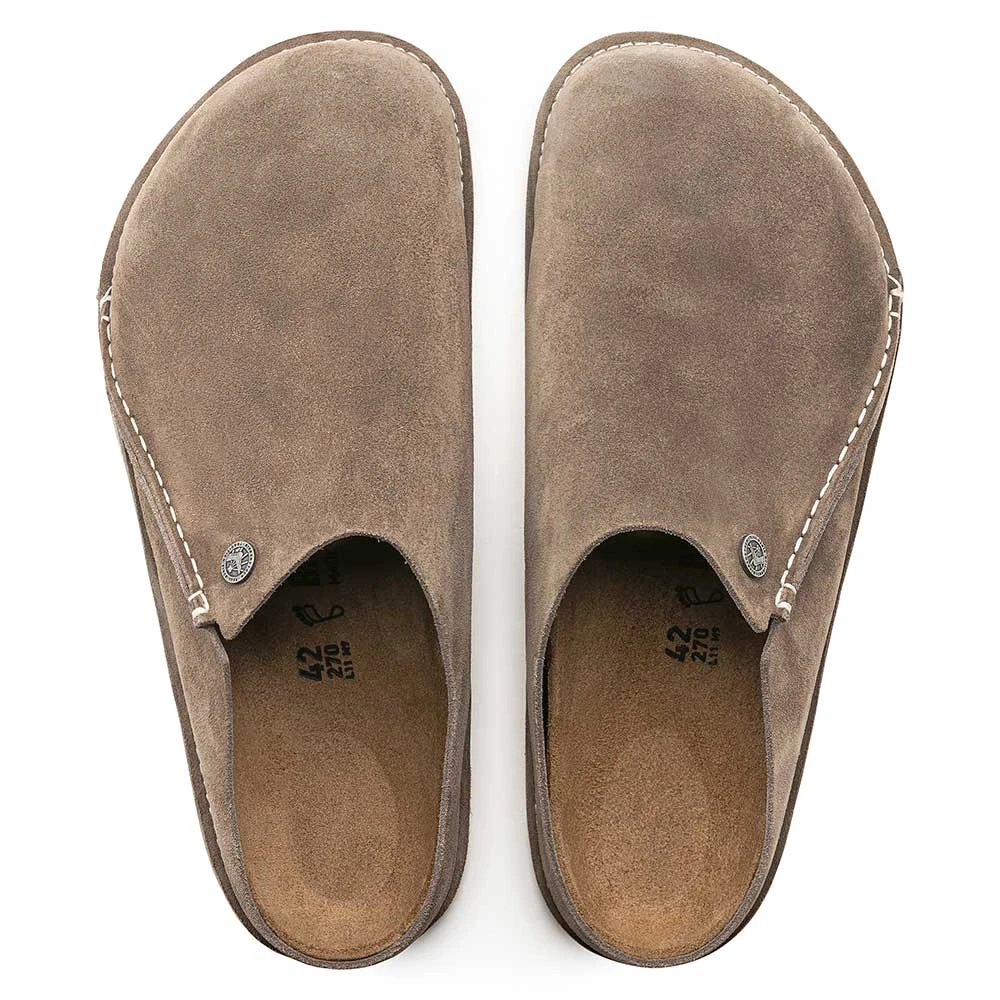 Birkenstock Women's Zermatt Suede Slipper - Gray Taupe - Medium/Narrow 8 Birkenstock Women's Zermatt Suede Slipper - Gray Taupe - Medium/Narrow - Image 6