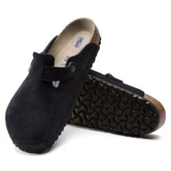 Birkenstock Women's Boston Soft Footbed - Midnight - Regular 9 Birkenstock Women's Boston Soft Footbed - Midnight - Regular -Shoe Sale Shop 1023865 sole