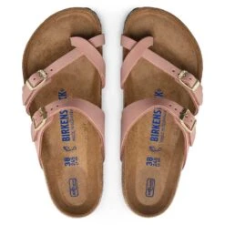 Birkenstock Women's Mayari NuBuck Soft Footbed - Old Rose- Regular/Wide -Shoe Sale Shop 1023964 top