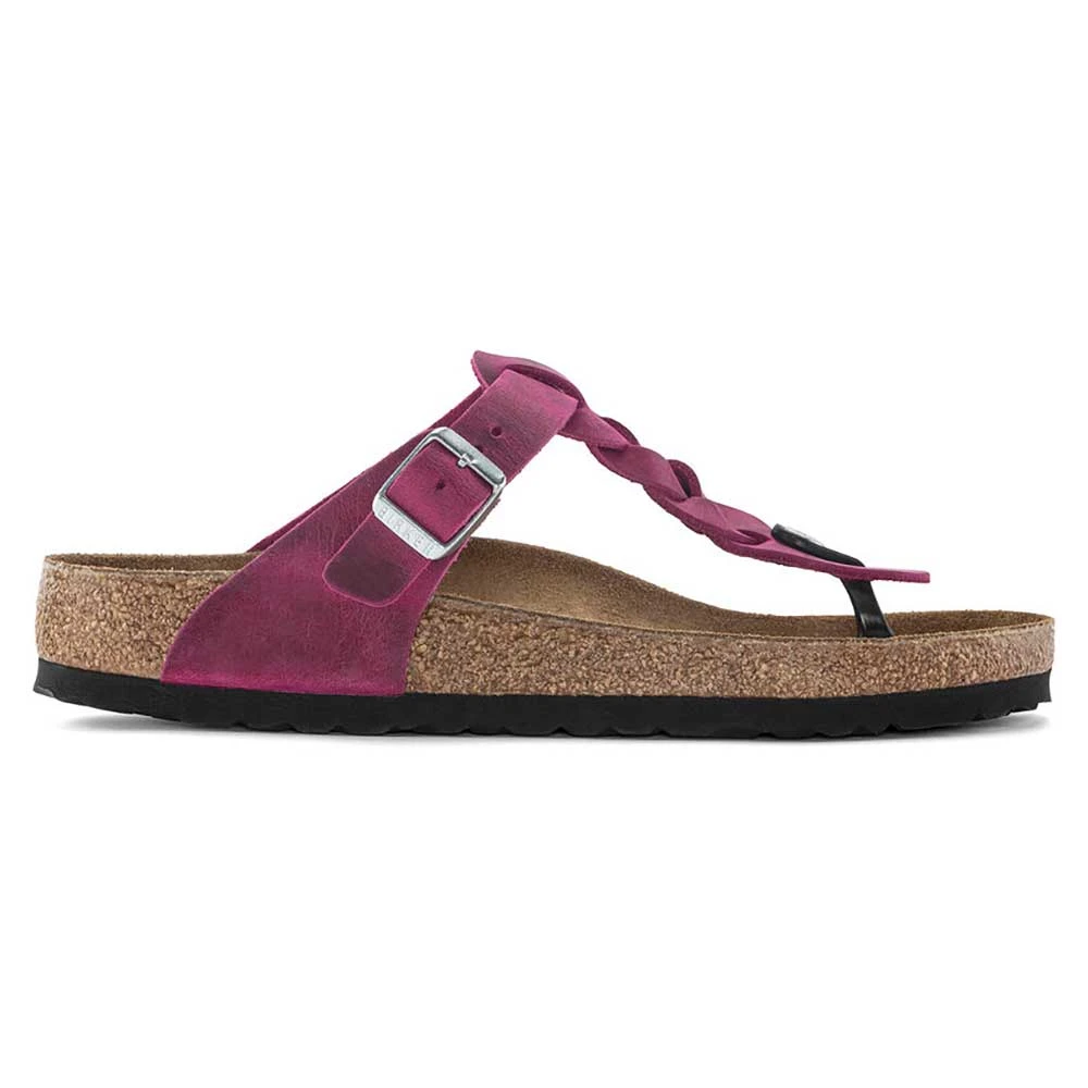 Birkenstock Women's Gizeh Braid Sandal- Festival Fuchsia- Regular/Wide 4 Birkenstock Women's Gizeh Braid Sandal- Festival Fuchsia- Regular/Wide - Image 2