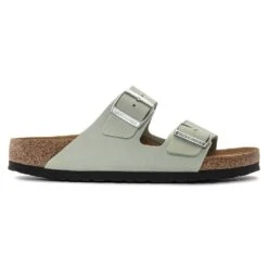 Birkenstock Women's Arizona Nubuck - Matcha- Medium/Narrow -Shoe Sale Shop 1024116 side
