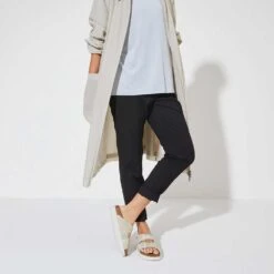 Birkenstock Women's Arizona Platform Sandal- Watercolor Pink- Medium/Narrow -Shoe Sale Shop 1024597 f look f