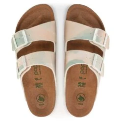 Birkenstock Women's Arizona Platform Sandal- Watercolor Pink- Medium/Narrow -Shoe Sale Shop 1024597 top