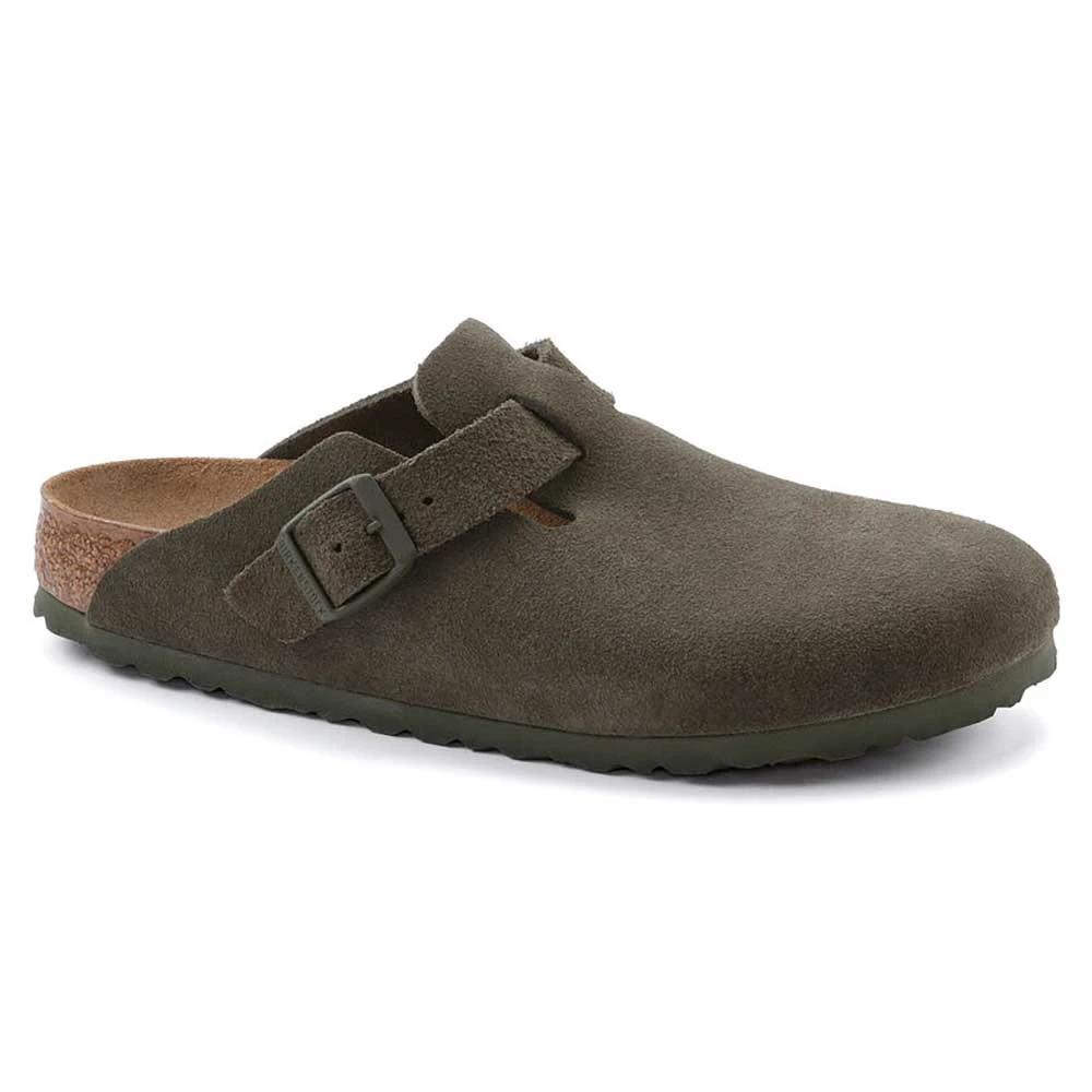 Birkenstock Women's Boston Suede Clog - Thyme - Regular 3 Birkenstock Women's Boston Suede Clog - Thyme - Regular