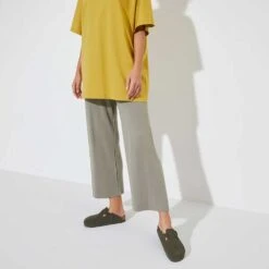 Birkenstock Women's Boston Suede Clog - Thyme - Regular 11 Birkenstock Women's Boston Suede Clog - Thyme - Regular -Shoe Sale Shop 1024714 f look f