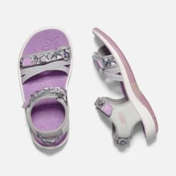 Keen Little Kids' Verano Sandal - Vapor/African Violet -Shoe Sale Shop 1024823 PLD PDP 1