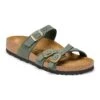 Birkenstock Women's Franca Nubuck Sandal - Thyme - Regular/Wide -Shoe Sale Shop 1025725