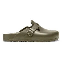 Birkenstock Women's Boston EVA Clog - Khaki - Medium/Narrow (B) 12 Birkenstock Women's Boston EVA Clog - Khaki - Medium/Narrow (B) -Shoe Sale Shop 1026215 side