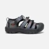 Keen Little Kids' Newport H2 Sandal - Steel Grey/Black -Shoe Sale Shop 1026268 P PDP 1
