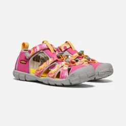 Big Kids' Seacamp II CNX Sandal - Multi/Keen Yellow -Shoe Sale Shop 1026320 PLA PDP e96f6bb2 0c56 4d6e 9fb2 eb1bf04a0ab8