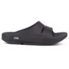 OOfos Unisex OOahh Slide - Black-Regular (D) -Shoe Sale Shop 1100BLK shot1 932x680 db5e6bd4 88d0 421b 9c35 fafd1caa190d