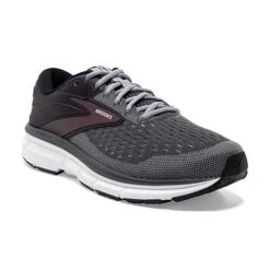 BROOKS Men's Dyad 11 Running Shoe- Blackened Pearl/Alloy/Red - Wide (2E) -Shoe Sale Shop 110323 031 A Dyad 11 1 02a85eac f180 4fd4 a855 45ff3ee15266