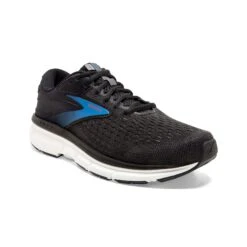 BROOKS Men's Dyad 11 Running Shoe - Black/Ebony/Blue- Extra Wide (4E) -Shoe Sale Shop 110323 064 A Dyad 11 CF F20