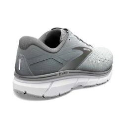BROOKS Men's Dyad 11 Running Shoe - Grey/Black/White - Wide (2E) -Shoe Sale Shop 110323 084 H Dyad 11 1