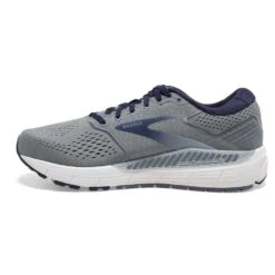 BROOKS Men's Beast 20 Running Shoe - Blue/Grey/Peacoat- Wide (2E) -Shoe Sale Shop 110327 491 m beast 20 mens high support running walking shoe