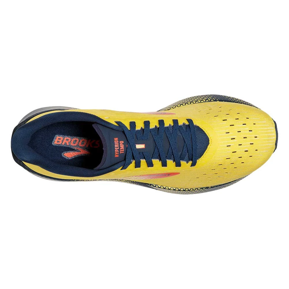 BROOKS Men's Hyperion Tempo Running Shoe- Maize/Titan/Cherry Tomato - Regular (D) 6 BROOKS Men's Hyperion Tempo Running Shoe- Maize/Titan/Cherry Tomato - Regular (D) - Image 4