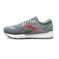 BROOKS Men's Addiction GTS 15 Running Shoe- Grey/Ebony/Chili Oil - Extra Wide (4E) -Shoe Sale Shop 110365 043 M Addiction GTS 15 1 1893252a 457b 4135 9c20 023bfde26504