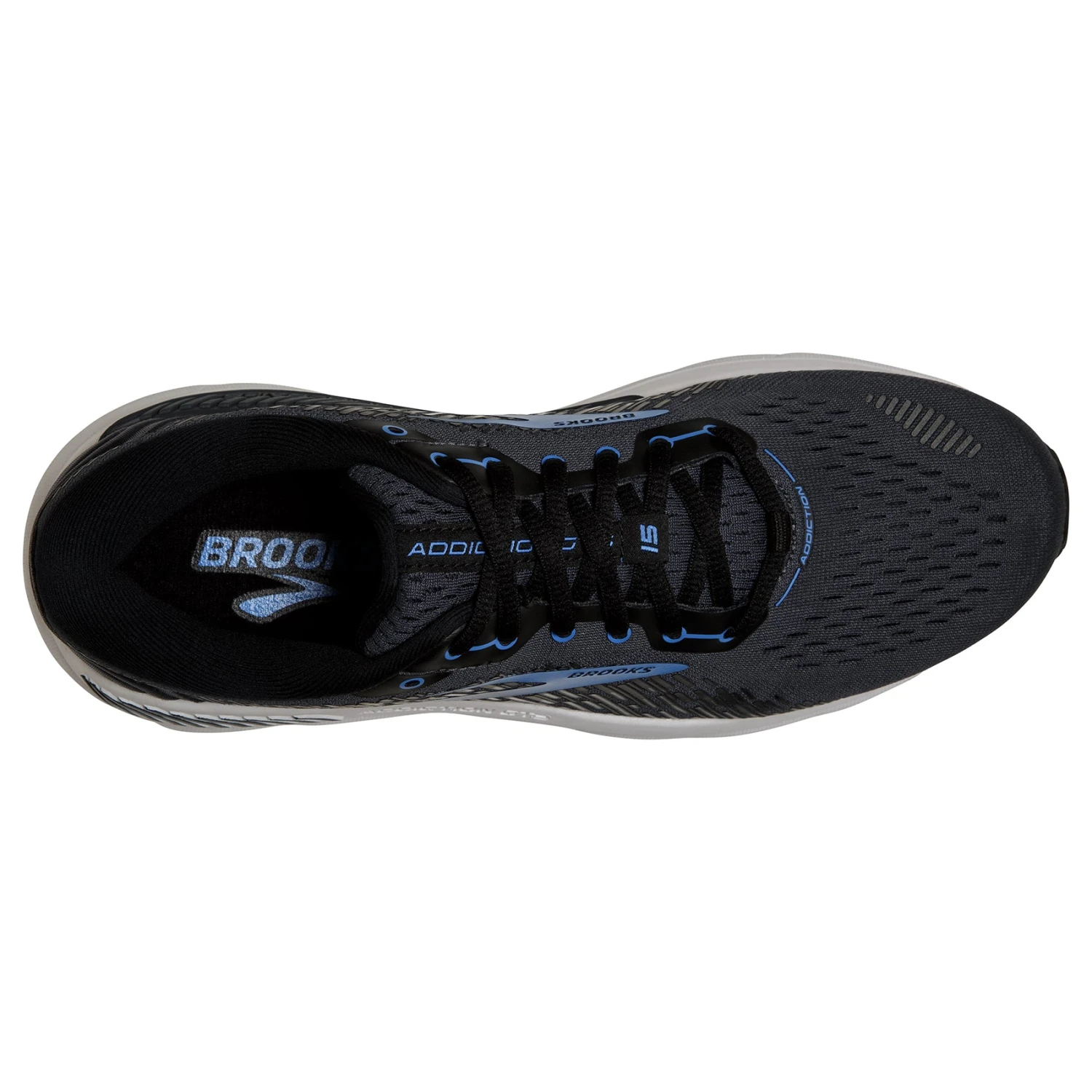 BROOKS Men's Addiction GTS 15 Running Shoe- India Ink/Black/Blue - Extra Wide (4E) 7 BROOKS Men's Addiction GTS 15 Running Shoe- India Ink/Black/Blue - Extra Wide (4E) - Image 5