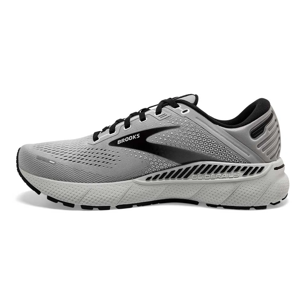 BROOKS Men's Adrenaline GTS 22 Running Shoe - Alloy/Grey/Black- Narrow (B) 6 BROOKS Men's Adrenaline GTS 22 Running Shoe - Alloy/Grey/Black- Narrow (B) - Image 4