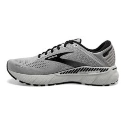 BROOKS Men's Adrenaline GTS 22 Running Shoe- Alloy/Grey/Black - Wide (2E) 11 BROOKS Men's Adrenaline GTS 22 Running Shoe- Alloy/Grey/Black - Wide (2E) -Shoe Sale Shop 110366 012 M Adrenaline GTS 22 2