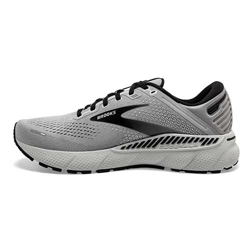 BROOKS Men's Adrenaline GTS 22 Running Shoe- Alloy/Grey/Black - Wide (2E) 6 BROOKS Men's Adrenaline GTS 22 Running Shoe- Alloy/Grey/Black - Wide (2E) - Image 4