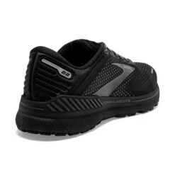 BROOKS Men's Adrenaline GTS 22 Running Shoe - Black/Black/Ebony- Regular (D) -Shoe Sale Shop 110366 020 H Adrenaline GTS 22