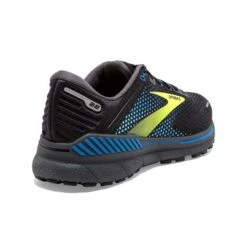 BROOKS Men's Adrenaline GTS 22 Running Shoe- Black/Blue/Nightlife- Regular (D) -Shoe Sale Shop 110366 069 H Adrenaline GTS 22