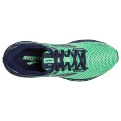 BROOKS Men's Adrenaline GTS 22 Running Shoe- Green/Navy- Regular (D) -Shoe Sale Shop 110366 362 O Adrenaline GTS 22