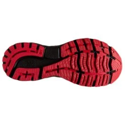 BROOKS Men's Ghost 14 GoreTEX Running Shoe - Black/Blackened Pearl/High Risk Red — Regular (D) -Shoe Sale Shop 110368 004 S Ghost 14 GTX