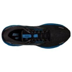 BROOKS Men's Ghost 14 Running Shoe - Black/Blackened Pearl/Blue — Regular (D) -Shoe Sale Shop 110369 056 O Ghost 14 31910983 5109 498c 9b5b 7c30c29ddf96