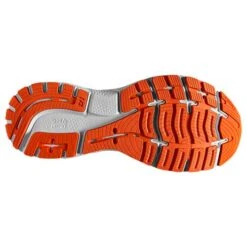 BROOKS Men's Ghost 14 Running Shoe - Titan/Teal/Flame — Regular (D) -Shoe Sale Shop 110369 488 S Ghost 14