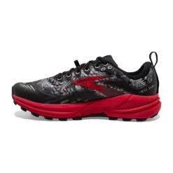 BROOKS Men's Cascadia 16 Trail Running Shoe - Black/Grey/Red - Regular (D) 10 BROOKS Men's Cascadia 16 Trail Running Shoe - Black/Grey/Red - Regular (D) -Shoe Sale Shop 110376 008 M Cascadia 16