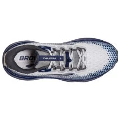 BROOKS Men's Caldera 6 Trail Running Shoe - Oyster/Blue Depths/Pearl - Regular (D) -Shoe Sale Shop 110379 071 O Caldera 6