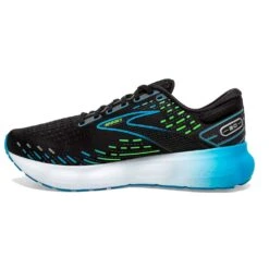 BROOKS Men's Glycerin 20 Running Shoe- Black/Hawaiian Ocean/Green - Regular (D) 11 BROOKS Men's Glycerin 20 Running Shoe- Black/Hawaiian Ocean/Green - Regular (D) -Shoe Sale Shop 110382 006 M Glycerin 20