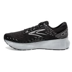 BROOKS Men's Glycerin 20 Running Shoe - Black/White/Alloy - Wide (2E) -Shoe Sale Shop 110382 059 M Glycerin 20