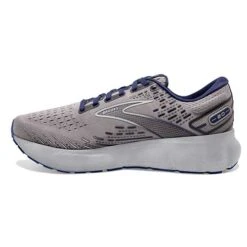 BROOKS Men's Glycerin 20 Running Shoe - Alloy/Grey/Blue Depths - Regular (D) -Shoe Sale Shop 110382 070 M Glycerin 20